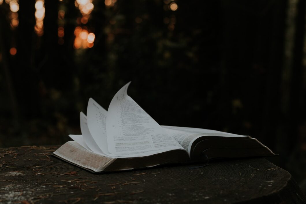 un livre ouvert