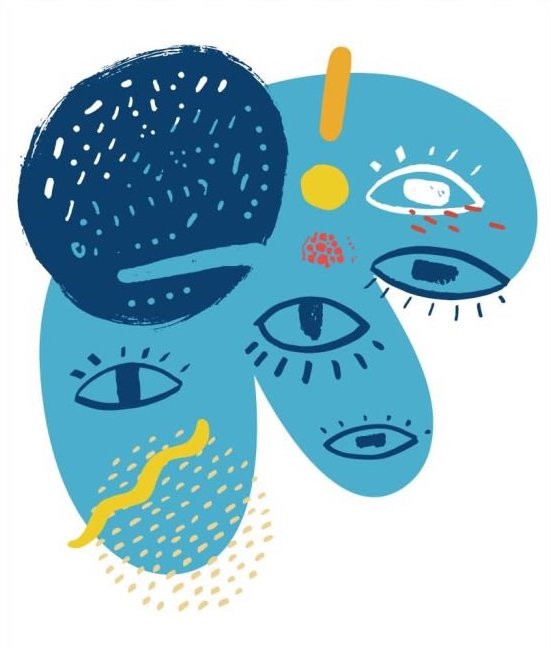 illustration de plusieurs yeux représentant un groupe